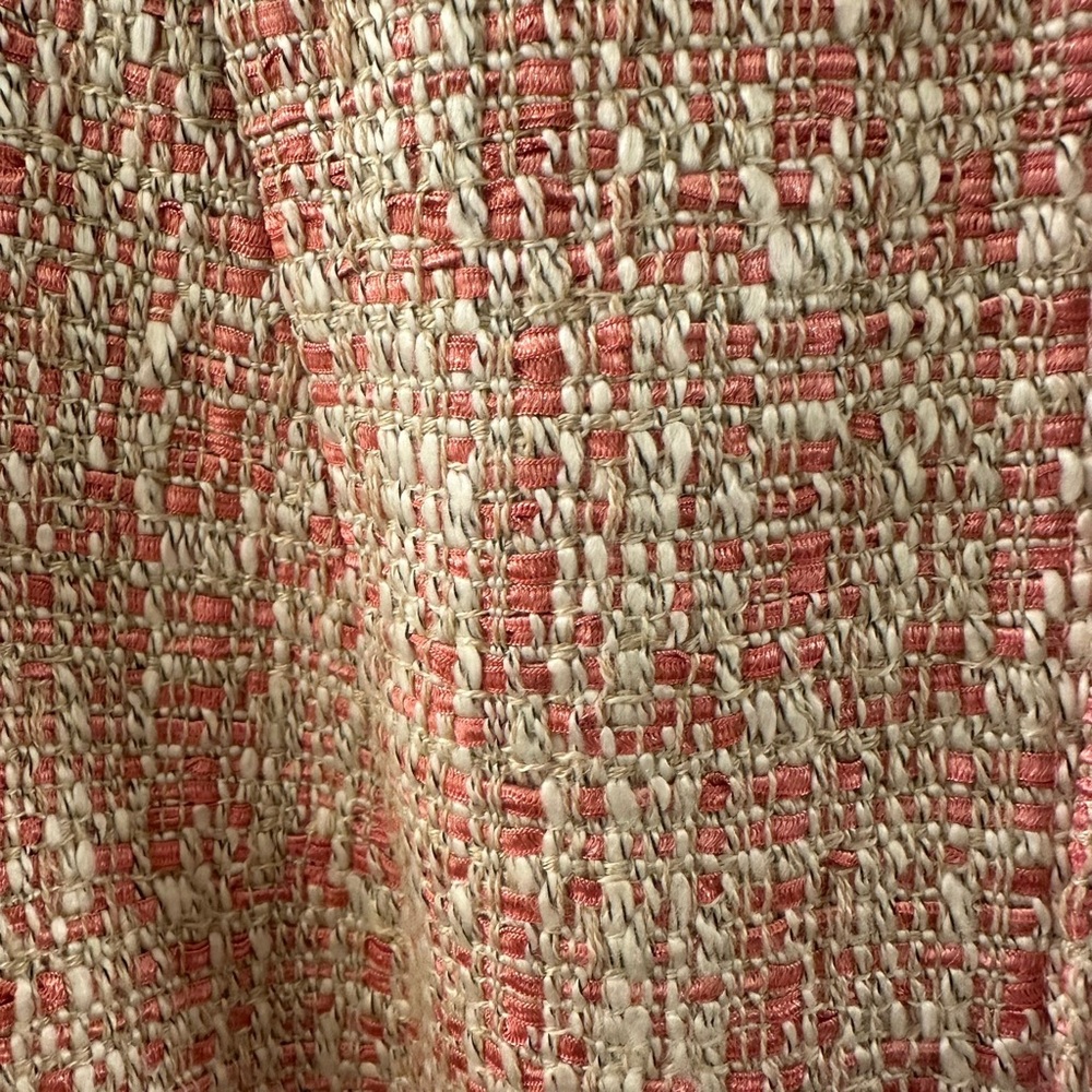 Gal Meets Glam Clarissa Tweed Mini Dress in pink Size 2 - Picture 9 of 9